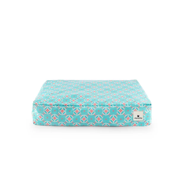 Ohpopdog Heritage Straits Mint 17 Microbeads pet bed