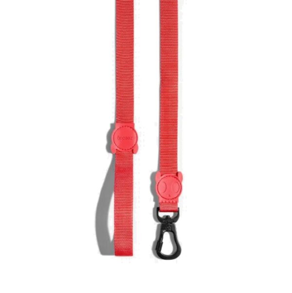 Zeedog Neon coral dog leash