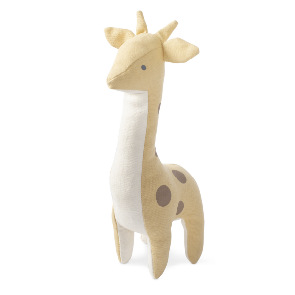 fringe Studio Canvas Giraffe Squeaky plush dog toy
